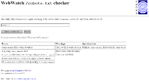use of /robots.txt files