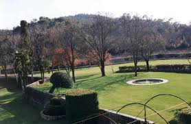Estate grounds of Chateau Miraval.