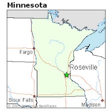 Map Of Roseville - via Daymix