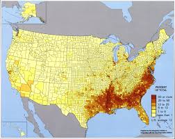 African American Population - via Daymix