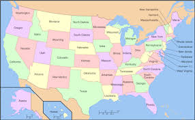 United States Maps - print and - via Daymix