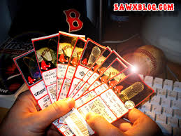  Boston Red Sox tickets.