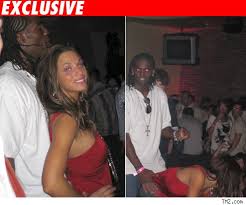 Image Randy Moss and Hot Chick, or, Picture