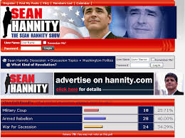 that Hannity's website - via Daymix