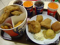 KFC Chicken is - via Daymix