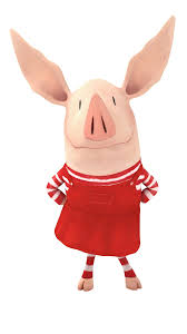 Olivia the pig gets her own - via Daymix