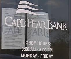 NC-based Cape Fear Bank