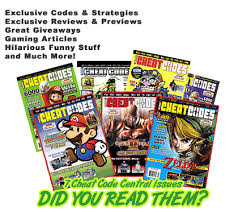   Cheat Code Central x26s   Magazine