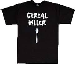 The shirt we brought him from holland...it is SOOO appropriate, this guy lives on cereal morning, noon and night!