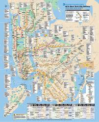 New York City MTA Subway Map - via Daymix