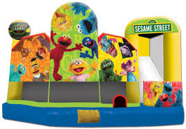 Sesame Street inflatable - via Daymix