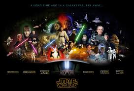 6 Star Wars movies - 1 picture