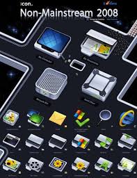 Icon Pack: Non-mainstream 2008 - via Daymix