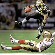      Saints RB  Reggie Bush   is already    