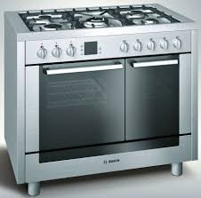 Freestanding double oven gas