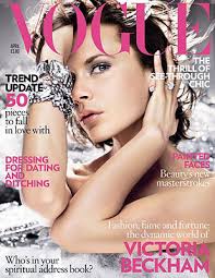 Posh in Vogue UK April 2008 - via Daymix