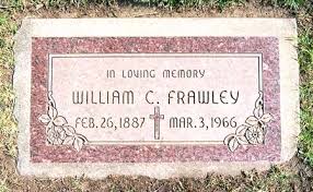 OF ACTOR WILLIAM FRAWLEY