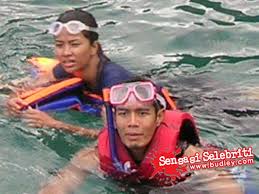 gambar linda onn dan  fahrin   ahmad    