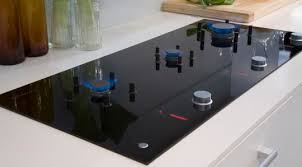 a "gas-in-glass" cooktop
