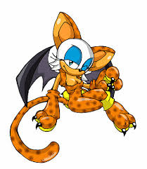The very cool  Rouge   the  bat   in an    