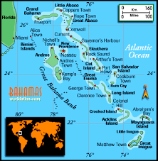 Bahamian Map - via Daymix