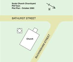 Map of cemetery: