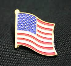      flag  lapel   pin