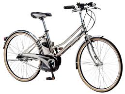 動くことより発電する電気自転車