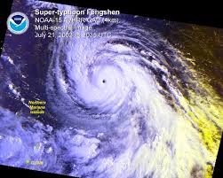 due to Typhoon Fengshen.
