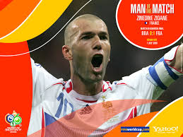 Zidane, Man of the match