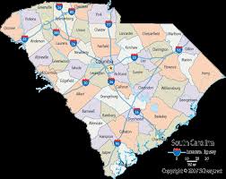 South Carolina – Detailed - via Daymix