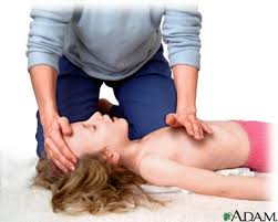  CPR  -  child 1  to  8 years old  -