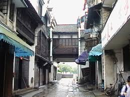 商业街。
