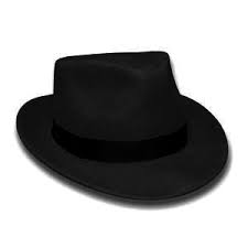The black hat is the