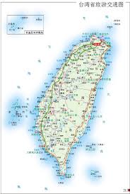 台湾旅游交通图