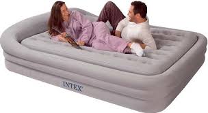 Comfort frame camping air bed