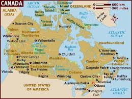 Map of Canada - via Daymix