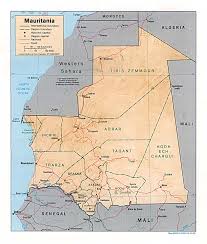 Reisenett: Mauritania Maps