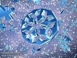 Large and small snowflakes are - via Daymix
