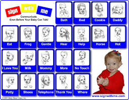      using baby  sign language   makes    