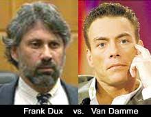 Frank Dux vs Jean-Claude Van Damme