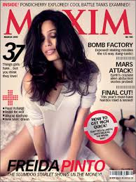 Freida Pinto sizzles on Maxim cover