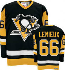 Image <b>Mario Lemieux</b> Black Reebok Heroes of <b>...</b> Picture