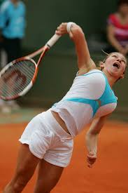 Simona Halep serve 2 - via Daymix