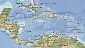 CARIBBEAN SEA MAP - via Daymix