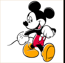 Mickey Mouse marching sticker - via Daymix