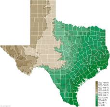 Image <b>Texas</b> elevation map Picture
