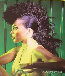 2003 afro mohawk hairstyle - via Daymix