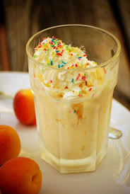 Apricot  Yogurt Ice Cream   Sherbet