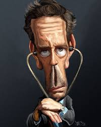 Dr. House MD Caricature Hugh - via Daymix